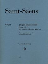Allegro appassionato op. 43 for Violoncello and Piano: Instrumentation: Violoncello and Piano
