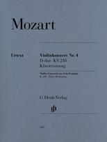 Mozart, Wolfgang Amadeus - Violinkonzert Nr. 4 D-dur KV 218: Instrumentation: Violin and Piano, Violin Concertos
