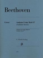 Beethoven, Ludwig van - Andante F-dur WoO 57 (Andante favori): Instrumentation: Piano solo