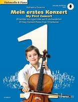 Mein erstes Konzert - Violoncello und Klavier.: 25 leichte Vortragsstücke aus 5 Jahrhunderten.