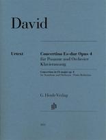 Ferdinand David - Concertino Es-dur op. 4 für Posaune und Orchester: Besetzung: Posaune und Klavier