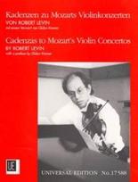 Kadenzen zu Mozarts Violinkonzerten: zu KV 207; 211; 216; 218; 219. für Violine.