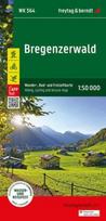freytag & berndt Wanderkarte WK 364 Bregenzerwald 1:50.000: Mit APP, wasserfest und reißfest