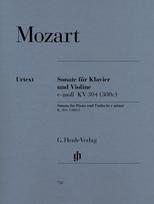 Mozart, Wolfgang Amadeus - Violinsonate e-moll KV 304 (300c): Instrumentation: Violin and Piano