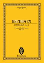 Sinfonie Nr. 9 d-Moll: Choral. op. 125. 4 Solostimmen, gemischten Chor und Orchester