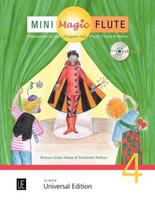 Mini Magic Flute (Band 4 von 4): Flöte lernen für die Jüngsten mit Flauti, Timpo & Marvo - jetzt neu in 4 Bänden. Band 4. für Flöte mit CD, teilweise mit Klavierbegleitung. Ausgabe mit CD.