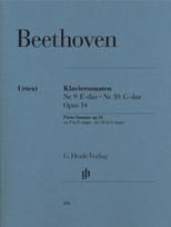 Beethoven, Ludwig van - Klaviersonaten Nr. 9 und Nr. 10 E-dur und G-dur op. 14 Nr. 1 und Nr. 2: Instrumentation: Piano solo
