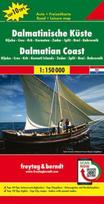 Dalmatinische Küste, Rijeka - Cres - Krk - Kornaten - Zadar - Split - Brac - Dubrovnik, Autokarte 1:150.000: Top 10 Tips
