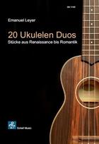 20 Ukulelen-Duos: Stücke aus Renaissance bis Romantik (Noten/ TAB)