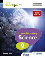 Cambridge Checkpoint Lower Secondary Science  Students Book 9: Third Edition