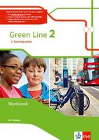 Green Line 2. 2. Fremdsprache.  Workbook mit Audio-CD Klasse 7: Arbeitsheft mit Audios Klasse 7