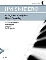 Easy Jazz Conception Piano Comping: Transcribed and edited piano comping as played by David Hazeltine. Klavier. Lehrbuch.