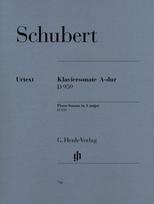 Schubert, Franz - Klaviersonate A-dur D 959: Instrumentation: Piano solo