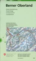 Swisstopo 1 : 50 000 Berner Oberland: Zusammensetzung