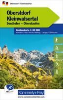Kümmerly+Frey Outdoorkarte Deutschland 1 Oberstdorf, Kleinwalsertal 1:35.000: Mit Sonthofen und Oberstaufen. Touren für Wanderer, Biker und mehr! Free Download
