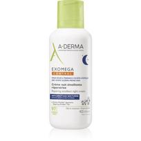 A-Derma Exomega Control Repairing Emollient Night Cream naktinis regeneruojamasis kremas nuo įbrėžimų 400 ml