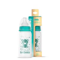 Baboo Anti-Colic Stiklinis Maitinimo Buteliukas, Siauro Kaklelio, 120 ml, 0+ Mėn