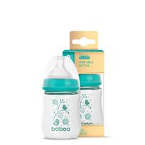 Baboo stiklinis buteliukas plataus kaklelio, 150 ml, 0+ mėn