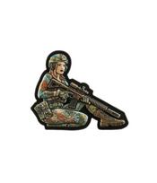 M-Tac Patch Tactical girl №2 Yakuza Redhead PVC Antsiuvas
