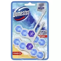 WC valiklis-gaiviklis DOMESTOS POWER 5 OCEAN, 2X50G