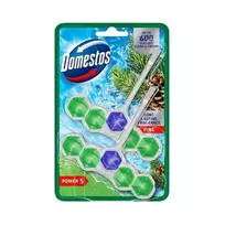 WC valiklis-gaiviklis DOMESTOS POWER 5 PINE, 2X50G