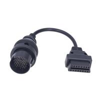 OBD2 38PIN diagnostikos adapterio laidas, skirtas OBD nusidėvėjimui atsparaus Mercedes Benz pakeitimui