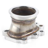 Turbo adapterio flanšas 8 varžtai į 3 colių V-Band turbo išėjimo išmetimo vamzdį, tinka Garrett T25 T28 GT25 GT28