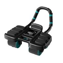 Abdominal Roller Wheel with Automatic Rebound Elbow Support Men Women Core Workout 4 juoda