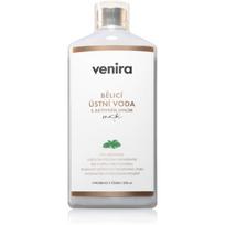 Venira Whitening Mouthwash with Active Charcoal balinamasis burnos skalavimo skystis su aktyvintosiomis anglimis 500 ml