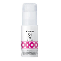 Canon GI-51M Magenta/Purpurinė rašalinio spausdintuvo rašalo kasetė, 70 ml