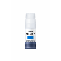 Canon PFI-050C Cyan/Žydra plačiaformačio spausdintuvo rašalo kasetė, 70 ml