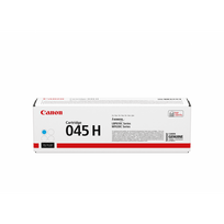 Canon 045H C Cyan/Mėlyna lazerinio spausdintuvo tonerio kasetė, didelės talpos, 2200 psl.