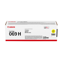 Canon 069H Y Yellow/Geltona lazerinio spausdintuvo tonerio kasetė, didelės talpos, 5500 psl.
