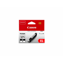 Canon CLI-571BK XL Black/Juoda rašalinio spausdintuvo rašalo kasetė, didelės talpos, 11 ml