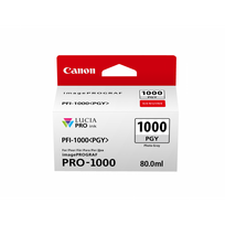 Canon PFI-1000PGY Photo Gray/Foto pilka plačiaformačio spausdintuvo rašalo kasetė, 80 ml