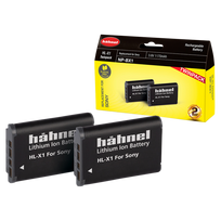 Hähnel Fotoaparato baterija Sony HL-X1 / NP-BX1, dviguba pakuotė