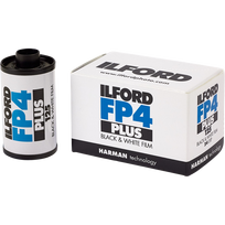 Ilford Nespalvota fotojuostelė FP4 Plus 135-30,5m