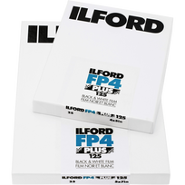 Ilford Nespalvota fotojuostelė FP4 Plus 9x12 cm, 25 vnt.