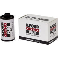 Ilford Nespalvota fotojuostelė ORTHO PLUS 135-36