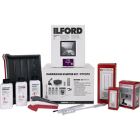 Ilford + Paterson Darkroom Starter Kit, fotografijos gamybos rinkinys