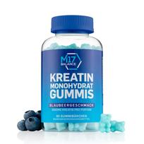 Kreatino Monohidrato guminukai „Blueberry“ 5000mg - 90 vnt.