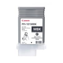 Canon PFI-101MBK Matte Black/Matinė juoda plačiaformačio spausdintuvo rašalo kasetė, 130 ml