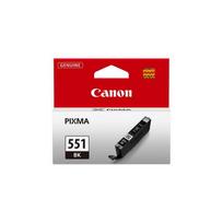 Canon CLI-551BK Black/Juoda rašalinio spausdintuvo rašalo kasetė, 7 ml