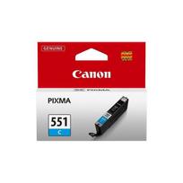 Canon CLI-551C Cyan/Žydra rašalinio spausdintuvo rašalo kasetė, 7 ml