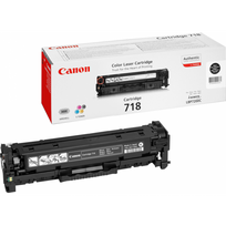Canon 718BK Black/Juoda lazerinio spausdintuvo tonerio kasetė, 3400 psl.