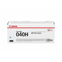 Canon 040H C Cyan/Mėlyna lazerinio spausdintuvo tonerio kasetė, didelės talpos, 10000 psl.