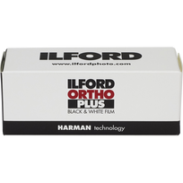Ilford Nespalvota fotojuostelė ORTHO PLUS 120