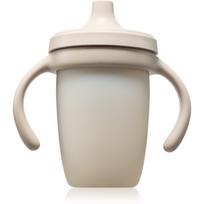 b.box Silicone Cup mokomasis puodelis su rankenomis Latte 1 vnt.