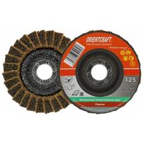 Neaustinės medžiagos šveitimo diskas ORIENTCRAFT, 125x22,23 mm, stambus, 116.00 Non-wowen C