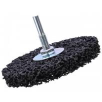 Neaustinės medžiagos valymo diskas ORIENTCRAFT Black, 125x10x6 mm, 800.01